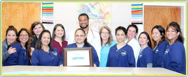 Dr. Brown’s Pediatric Staff